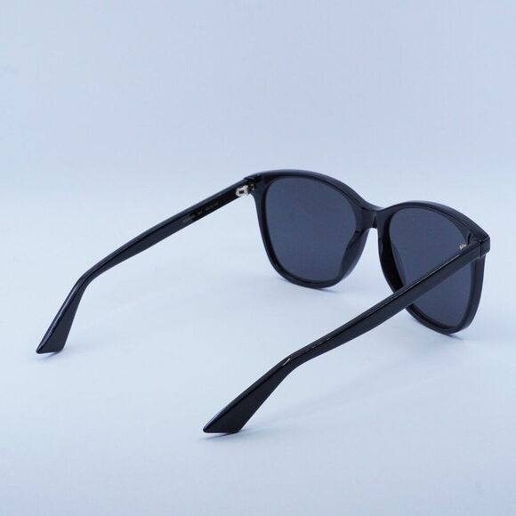 NEW GUCCI GG0024S 001 BLACK/GREY SUNGLASSES - Picture 8 of 9